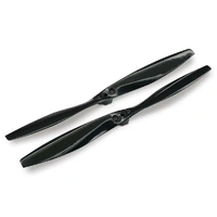Traxxas Rotor blade set, black (2) with screws