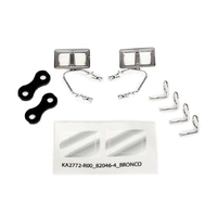 Traxxas Mirrors, Side, Chrome, L&R (2)