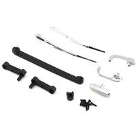 Traxxas TRX-4 Door Handles & Rear Tailgate w/Windshield Wipers