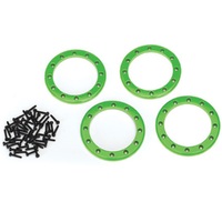 Traxxas Beadlock Rings, Green (2.2")