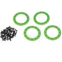 Traxxas Beadlock Rings, Green 1.9', Alumimum (4)