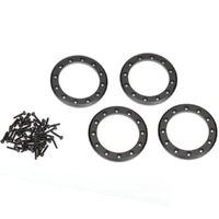 Traxxas Beadlock Rings, Black 1.9' Aluminium (4) 2X10 Cs (48)