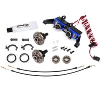 Traxxas Differential, Locking, Front & Rear With T-Lock Cables & Servo