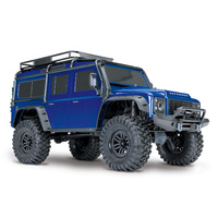 Traxxas 1/10 TRX4 Scale and Trail Land Rover Brushed Crawler (Blue)