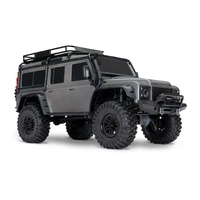 Traxxas 1/10 TRX-4 Land Rover Defender RTR RC Rock Crawler Silver