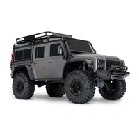 Traxxas 1/10 TRX-4 Land Rover Defender RTR 4WD RC Rock Crawler Silver