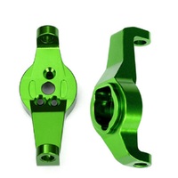 Traxxas Caster Blocks, 6061-T6 Alum, Green-Anod, L&R
