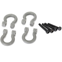 Traxxas Bumper D-Rings, Grey (F Or R)
