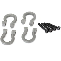 Traxxas Bumper D-Rings, Grey (F Or R)