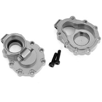 Traxxas Portal Housings, Inner Rear, 6061-T6 Alum, Charcoal Gray-Anod (2)