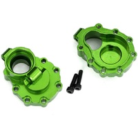 Traxxas Portal Housings, Inner Rear, 6061-T6 Alum, Green-Anod (2)