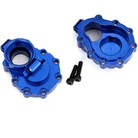 Traxxas Portal Housings, Inner Rear, 6061-T6 Alum, Blue-Anod (2)