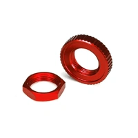 Traxxas Servo Saver Nuts, Alumin, Red-Anod