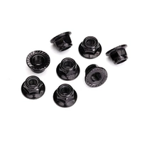 Traxxas Nuts, 5mm Flanged Nylon Locking (8)