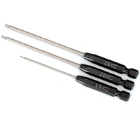 Traxxas Speed Bit Set, Hex Driver, 3-Piece Straight (1.5mm, 2.0mm, 2.5mm), 1/4' Drive