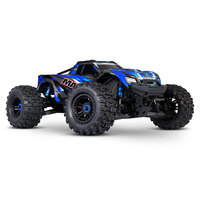 Traxxas 1/10 Maxx With WideMaxx RC Brushless Monster Truck  - Blue TRA-89086-4BLUE