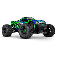 Traxxas 1/10 Maxx With WideMaxx RC Brushless Monster Truck - Green TRA-89086-4GRN