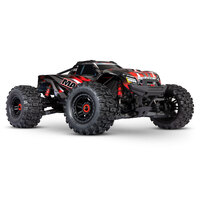 Traxxas 1/10 Maxx With WideMaxx RC Brushless Monster Truck - Red TRA-89086-4RED