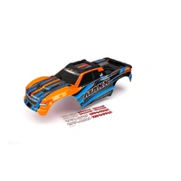 Traxxas Body, Maxx, Orange (Painted)/ Decal Sheet