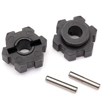 Traxxas Wheel Hubs, Hex (2)/ 2.5X12 Pins (2)