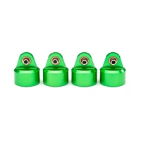 Traxxas Shock Caps, Aluminium (Green-Anod) Gt-Maxx Shocks (4)