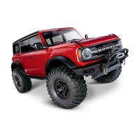 Traxxas 1/10 TRX-4 2021 Ford Bronco 4WD RTR RC Rock Crawler - Red