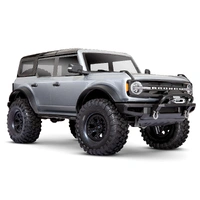 Traxxas 1/10 TRX-4 2021 Ford Bronco 4WD RTR RC Rock Crawler - Iconic Silver