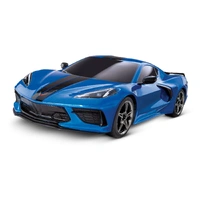 Traxxas 1/10 4-Tec 3.0 Chassis with Corvette Stingray Body - Metallic Blue