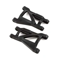 Traxxas Drag Slash Rear Heavy Duty Suspension Arms (Black) (2) (0° Toe-In)