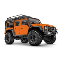 Traxxas 1/18 TRX-4M Land Rover Defender Brushed 4WD RC Rock Crawler Orange
