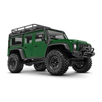 Traxxas 1/18 TRX-4M Land Rover Defender RC Rock Crawler (Green)