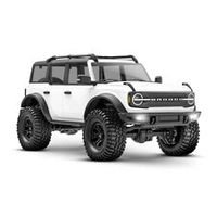 Traxxas 1/18 TRX-4M Ford Bronco RC Rock Crawler (White)