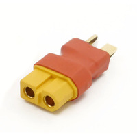 Tornado RC Deans male to XT90 female, no wire