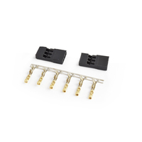 Tornado RC JR connector Male Gold plated terminals 2sets/bag