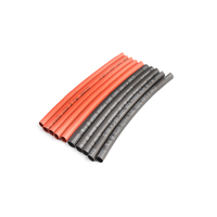 Tornado RC 4mm PE heat shrink red & black-10cm long, 5sets/bag