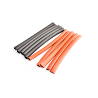 Tornado RC 5mm PE heat shrink red & black-10cm long, 5sets/bag