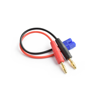 Tornado RC 3.5mm male EC3 connector to 4.0mm connector charging cable 16AWG 15cm silicone wire