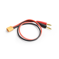 Tornado RC XT60 CHARGER LEADS 14#SIL 30CM 