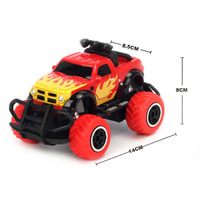 Tornado RC 1:43 Scale 4 channel RC Red RTR car Body, (Requires AA Batteries)