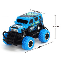 Tornado RC 1:43 Scale 4 channel RC Blue RTR car Body, (Requires AA Batteries)