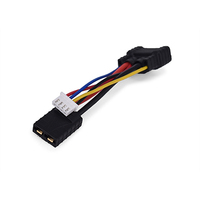 Tornado RC TRX ID Compatible LiPo Battery Adapter with 2S/ 3S Balance Port - 5cm 14 AWG silicone wire /22AWG pvc wire