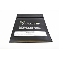 Tornado Lipo Safe Pouch Flat Style size: 230 x 300mm
