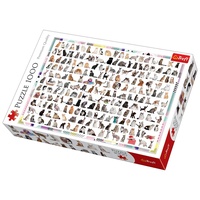 Trefl 1000pc 208 Cats Jigsaw Puzzle