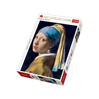 Trefl 1000pc Vermeer, Girl W/Pearl Earing Jigsaw Puzzle