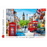 Trefl 1000pc London Street Jigsaw Puzzle