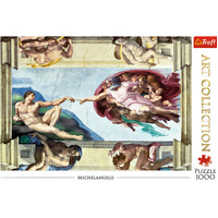 Trefl 1000pc The Creation Of Adam Jigsaw Puzzle