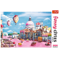 Trefl 1000pc Funny Cities, Sweets In Venice Jigsaw Puzzle