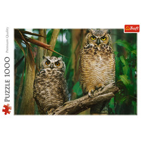 Trefl 1000pc Owls Jigsaw Puzzle