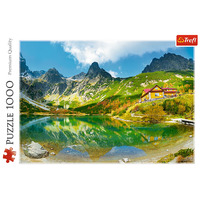 Trefl 1000pc Green Pond Shelter, Slovakia Jigsaw Puzzle
