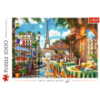 Trefl 1000pc Parisian Morning Jigsaw Puzzle